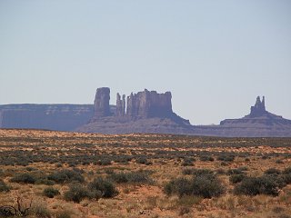 Monument Valley is an iconic Southwestern U.S. landmark. We drove the senic loop shown in this map