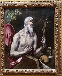 El Greco, 1600; El penitente San Jerónimo