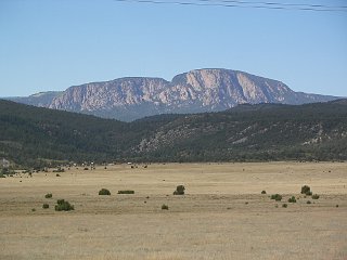Hermit's Peak to the West