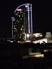Evening skyline from Kimpton Vivadora terrace