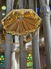 Canopy over altar