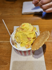 Patricia\'s gelato at Churros e chocolate