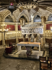 Sepulcher of marytr St. Eulalia, patron of Barcelona