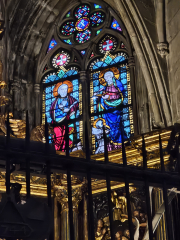 Stained glass in Cathedral