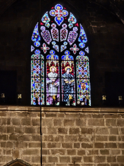 Stained Glass in Cathedral