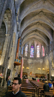 Interior of Santa Maria del Pi