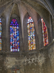 Stained Glass in Santa Maria del Pi