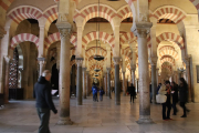 In the mezquita