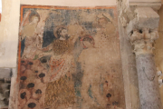 This old fresco showed up better in the image than to my bare eyes