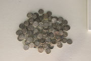 The coins were hidden for safe-keeping, but the owners never reclaimed them