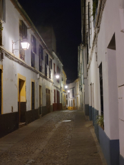 On the way back to Patio del Posadera after a late dinner