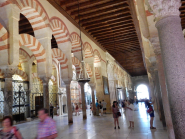 Fortunately, the Christians left a lot of the old mosque alone.