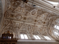 Lavishly decorated ceiling