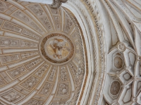 The dome over the main altar.