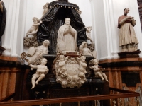 A statue (it's more than that) in the sacristy