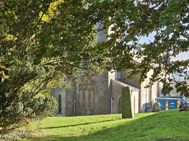 This used to be the Visitor Center at Tara. It still looks pretty good--if you don't look closely.