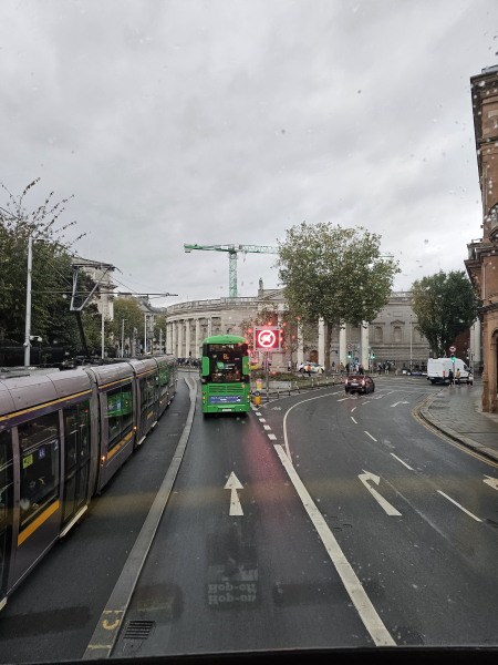 I could see that the rain was going to cause picture-taking problems from the window of the tour bus.