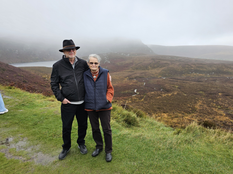 Being blown over the edge was a real possibility.