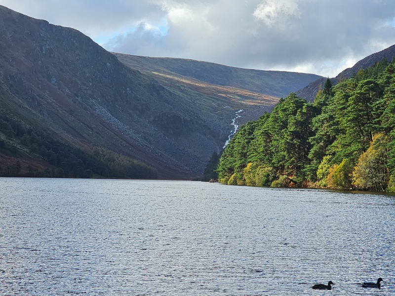 A view of the Upper Lake at Glendalough
