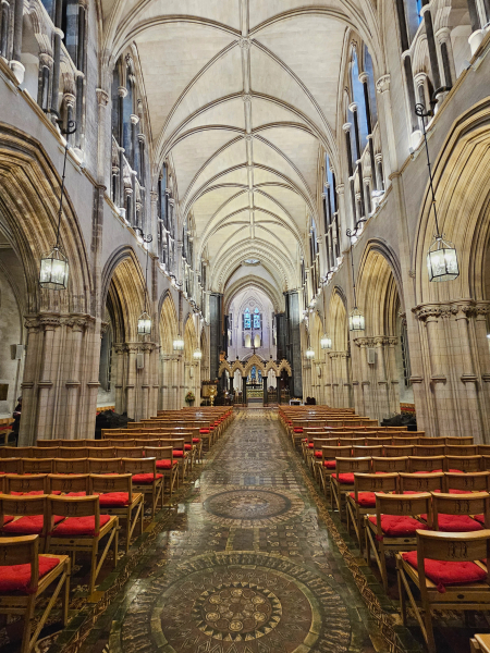 Interior of Christ Church Cathedral