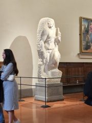Michelangelo, see St Mathew struggling to emerge from the marble?