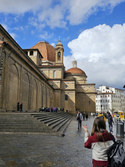 San Lorenzo as the clouds clear