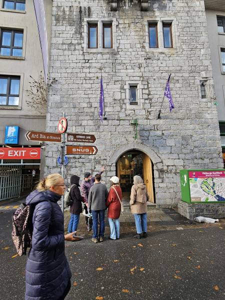 Blake's Castle near Gallway harbor. Built around 1470.
