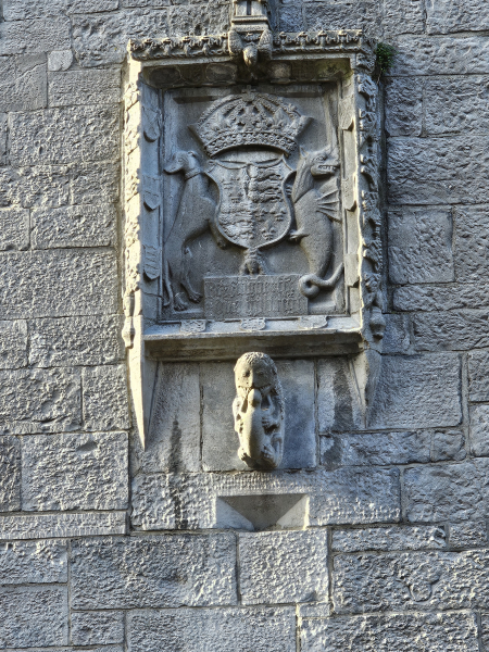 Fitzgerald coat of arms. Note the Welch dragon.