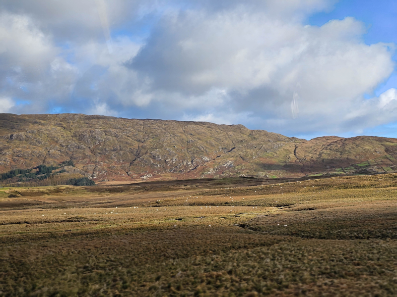 Layers of Connemara scenery