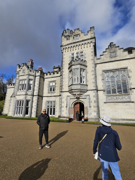 Front of Kylemore Castle (now Abbey)