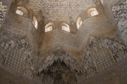 This ceiling inside the Nasrid palace looks like it is dripping, but it is sculpted