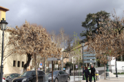 Looming rain clouds