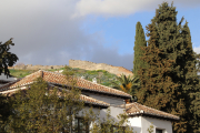 This Moorish wall is just up the hill from our apartment