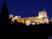 The Alhambra from our terrace last night in Granada