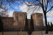 Defensive towers at the Alhambra
