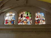 Stained glass in the cathedral