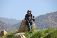 Patricia observing Hierapolis from above