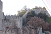 Mehmet II fortifications from ferry