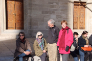 Linda, Larry, Patricia, and Wendy at Süleymaniye Mosque