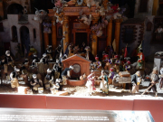 Miniature city scene with lots of detail in Jerez cathedral.