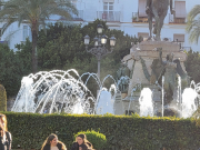 Fountain in Plaza Arenal