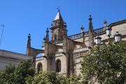 A view of Iglesia de Santiago