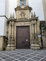 Iglesia Conventual de San Francisco. Built in the 1770s on the location of a church built in the 1330s.