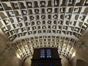 Ceiling made up of individual faces (not real one!)
