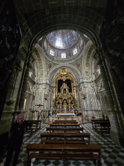 Domed side chapel in San Miguel