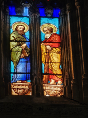 Satined glass in San Miguel