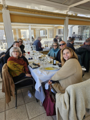 Lunch with friends in Sanlúcar