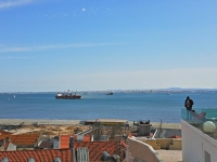 A view of the river Tagus from Memmo Alfama Hotel