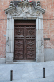 Door at Iglesia San Nicolás