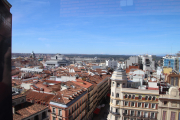 From 9th floor of Corte Ingles. There aren't that many tall buildings around here.
